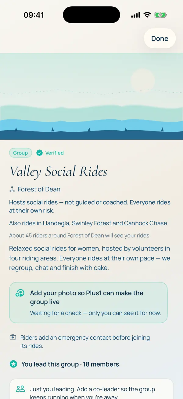 A group that hosts social rides in several areas: Forest of Dean, also Llandegla, Swinley Forest and Cannock Chase